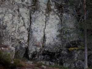 Uittovuoren kalliot, Laukaa. Kuva: Terhi Jaakkola/retkeilyKS
