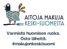 Varmista huomisen ruoka. Osta läheltä. -banner - Aito Maaseutu